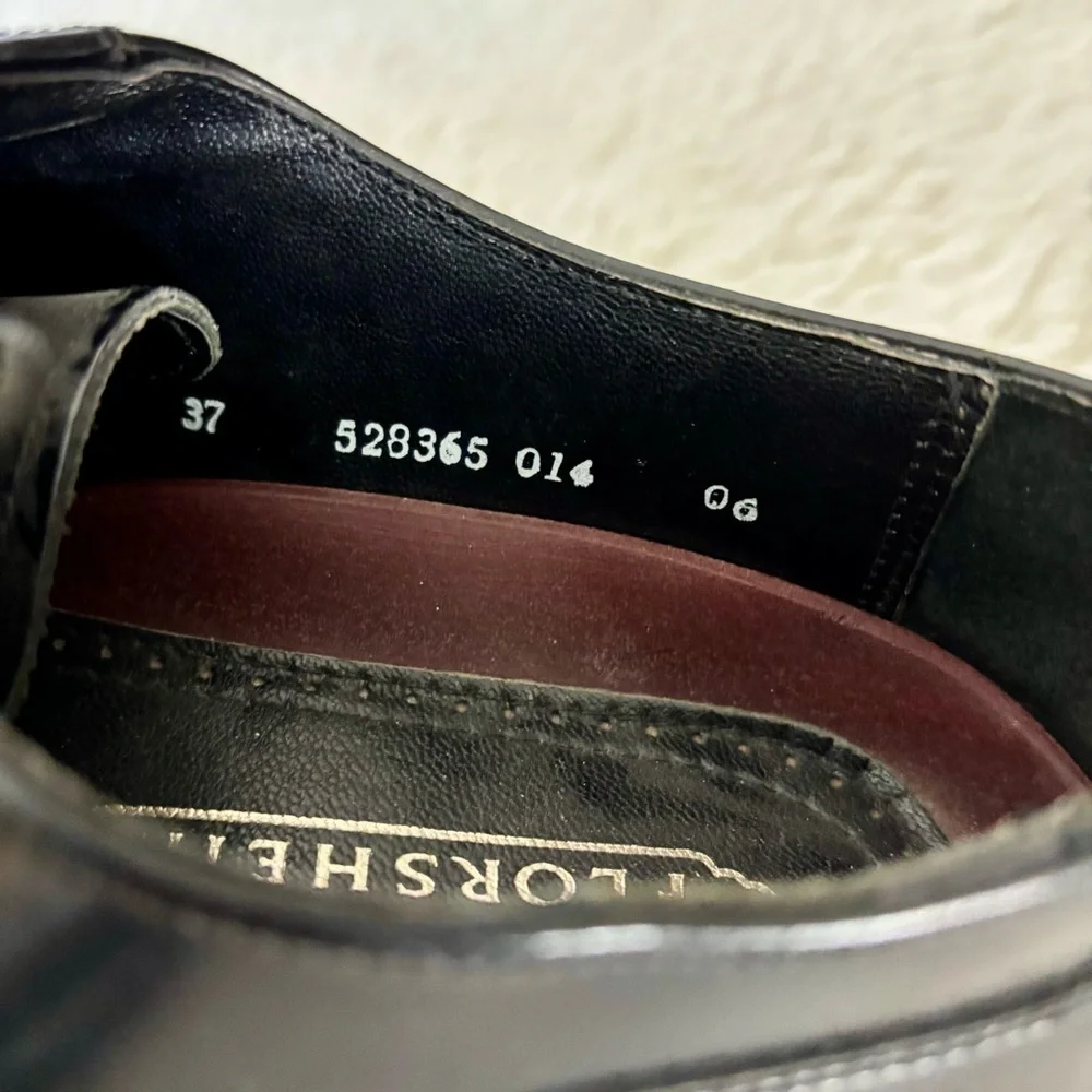 Florsheim Black Leather Oxford Men’s Shoes size 8 D